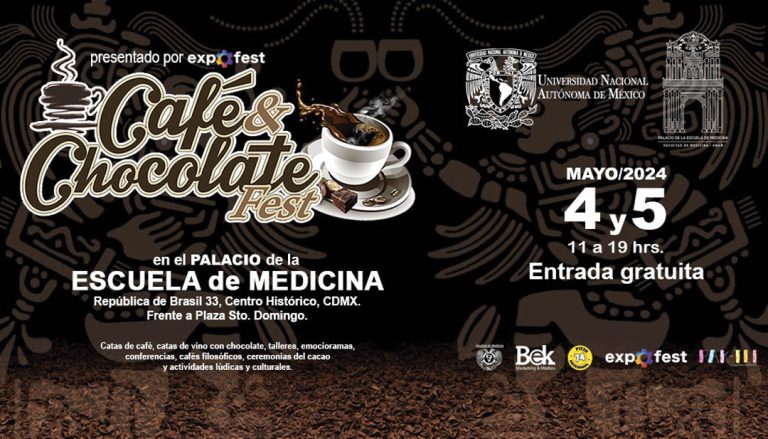 CAFÉ & CHOCOLATE FEST se llevará a cabo el 4 y 5 de mayo